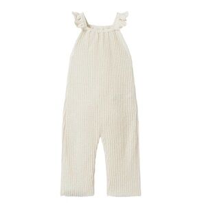 Zara eyelet overalls